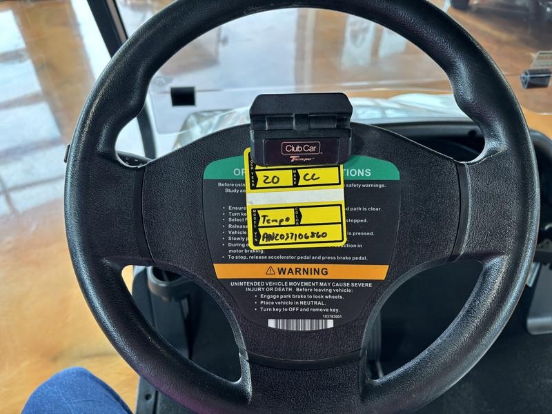 2020 Club Car Tempo Lithium-Ion Golf Car