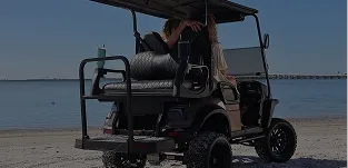 Custom golf cart accessories