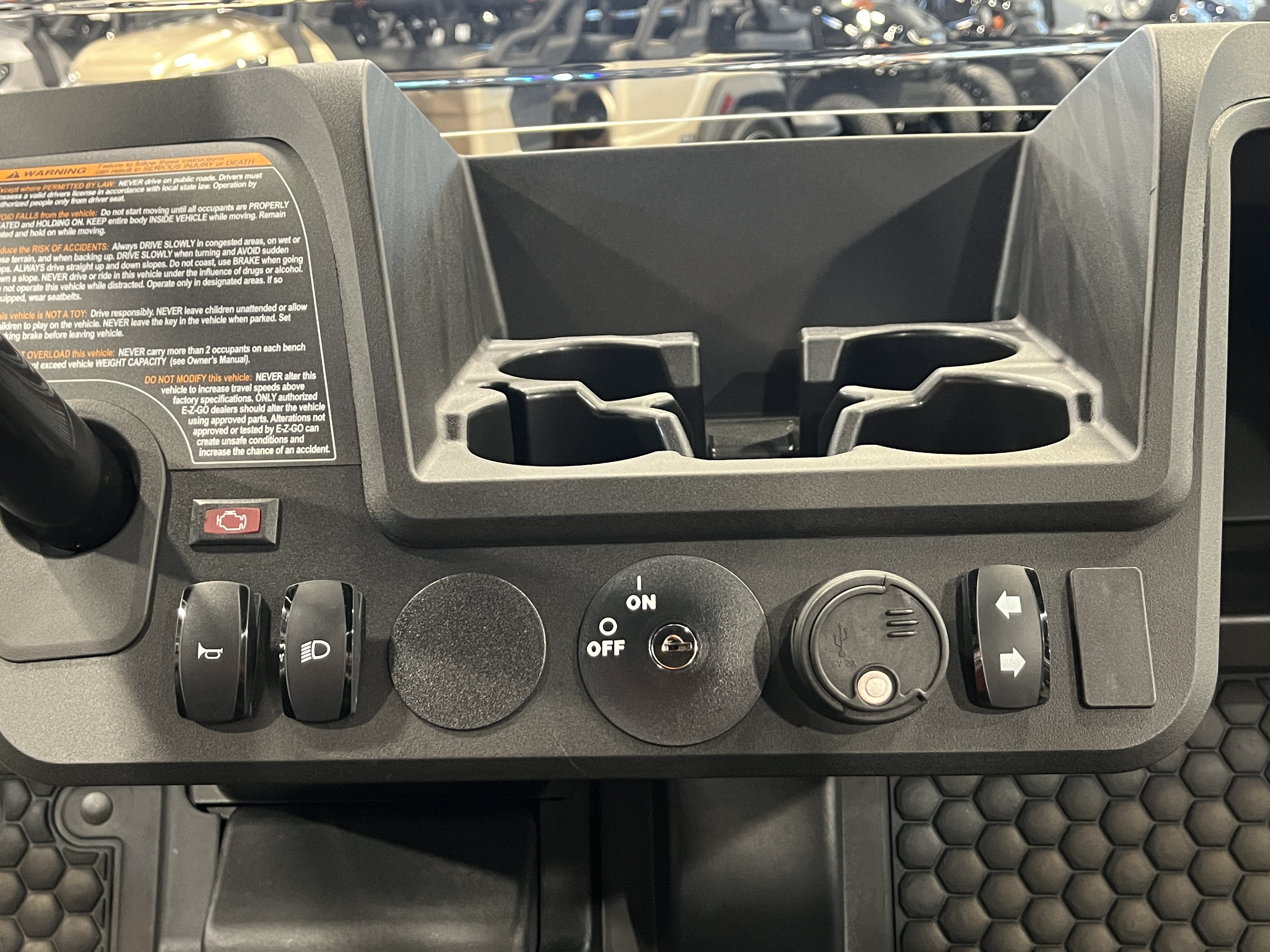 2026 E-Z-GO RXV 4 Valor S EX1 Sport Golf Car - Gas