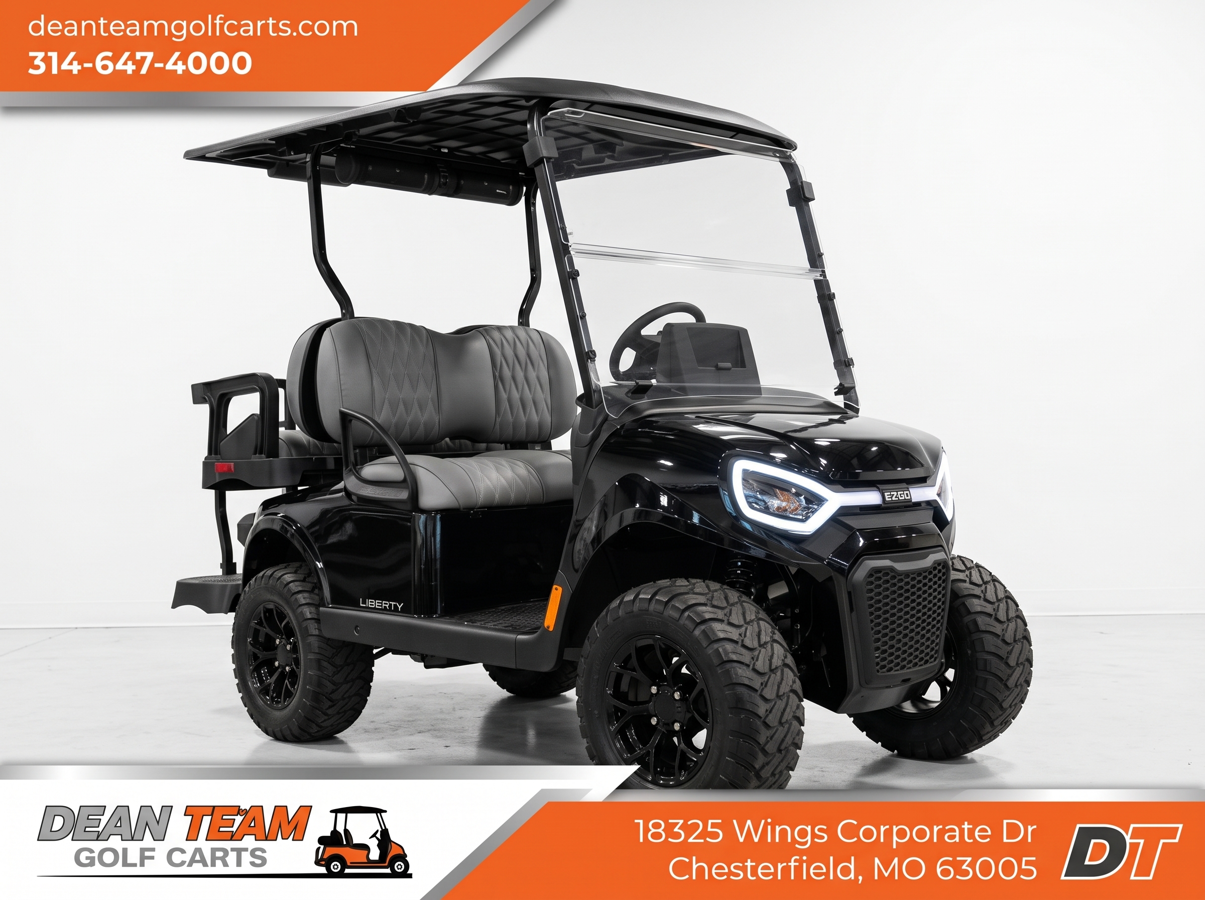 2027 E-Z-GO Liberty 4 XT 13.5-hp Gas Powertrain Golf Car - Gas