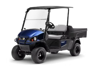 Blue Cushman Hauler Pro-X utility vehicle
