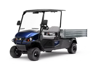 Blue Cushman Hauler XL utility vehicle